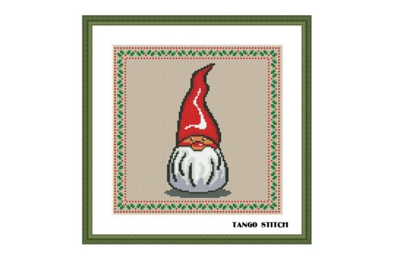 Charming Gnome Cross Stitch for Festive Projects