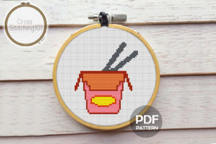 Chopstix Food Modern Cross Stitch: A Designer's Review