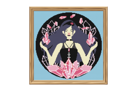 Crystal Witch Cross Stitch: A Magical Embroidery Choice