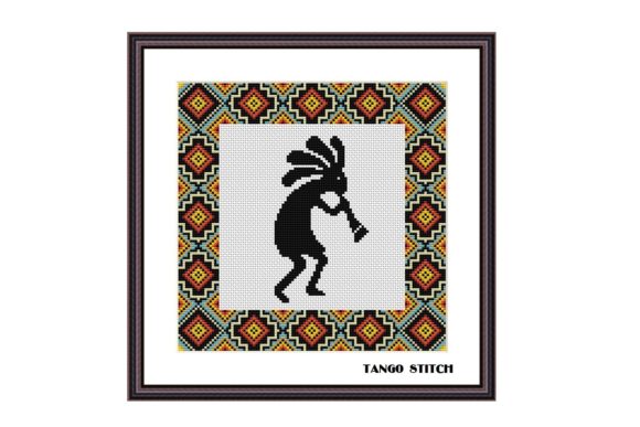 Exploring Kokopelli Ornament Cross Stitch