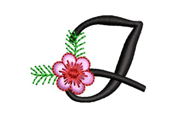 Floral Letter I: A Delicate Touch for Handmade Goods