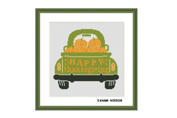 Happy Thanksgiving Pumpkins: A Cross Stitch Review