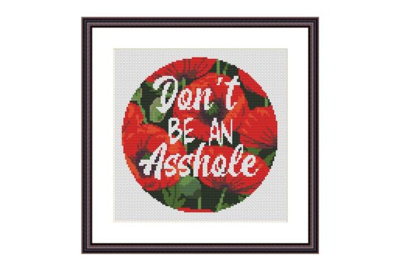 Review: Don't Be Funny Cross Stitch Pattern