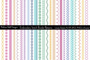 Review: Embroidery Stitch Border Patterns