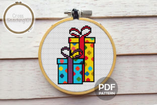 Review: Two Gift Boxes Modern Cross Stitch
