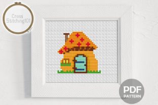 Reviewing the Charming Mushroom House Modern Cross Stitch